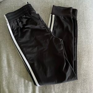 NWOT black adidas joggers size medium